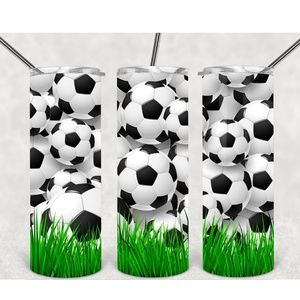 Soccer tumbler